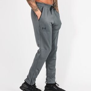 Under Armour Gray Sweatpants with Elastic Waistband